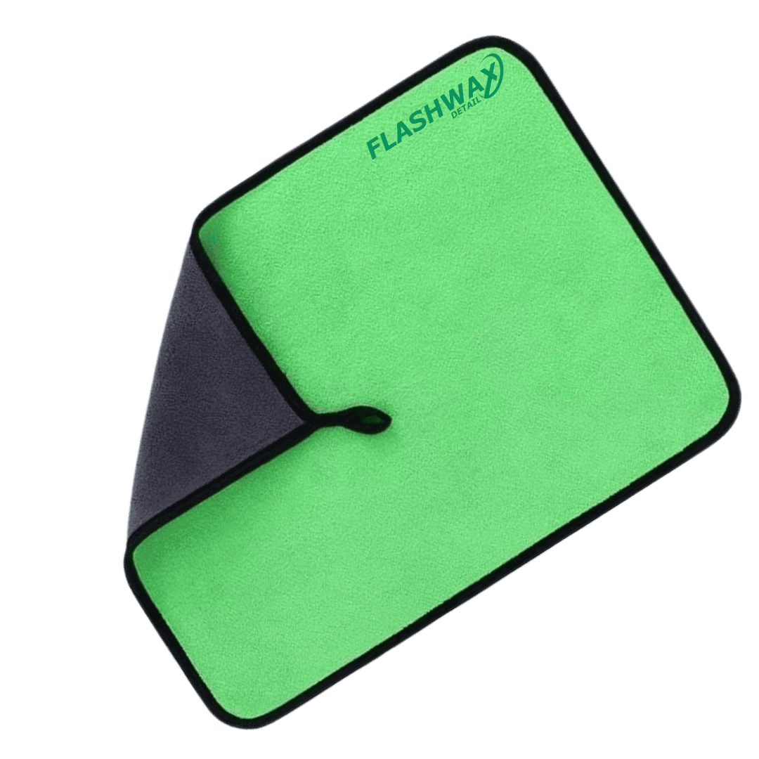 800 GSM Green & Black towel