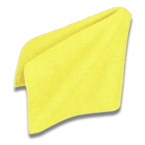Yellow Microfiber 250 GSM Towel