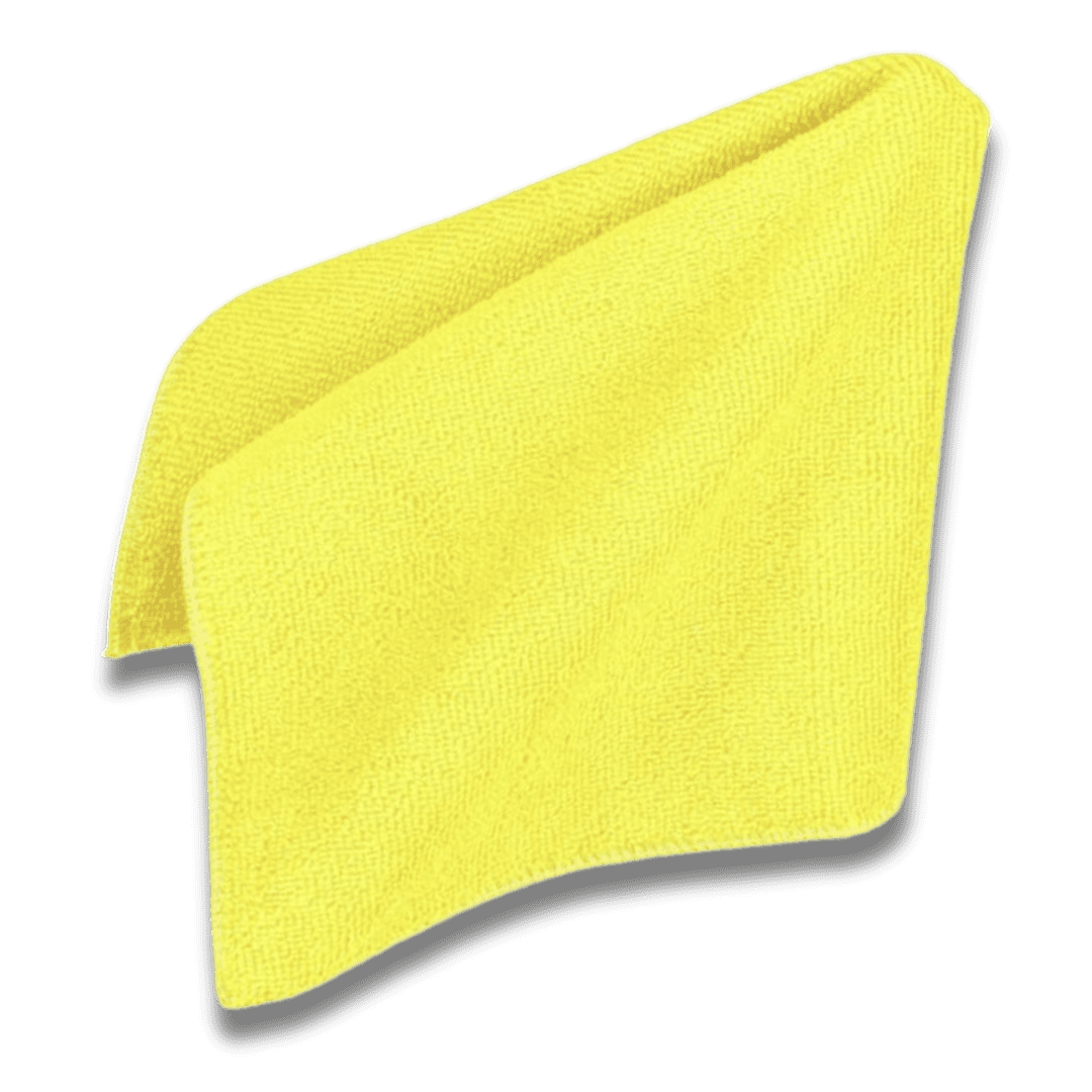 Yellow Microfiber 250 GSM Towel